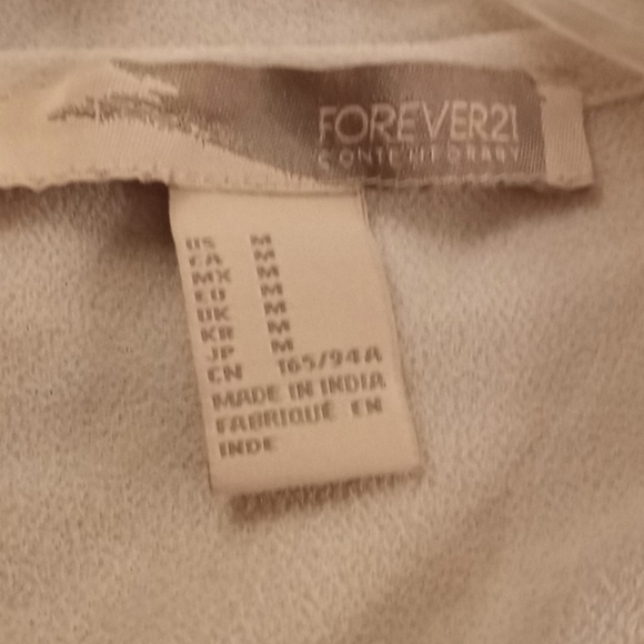 Women's Sheer Blouse Tank Top Size M - Picture 4 of 4